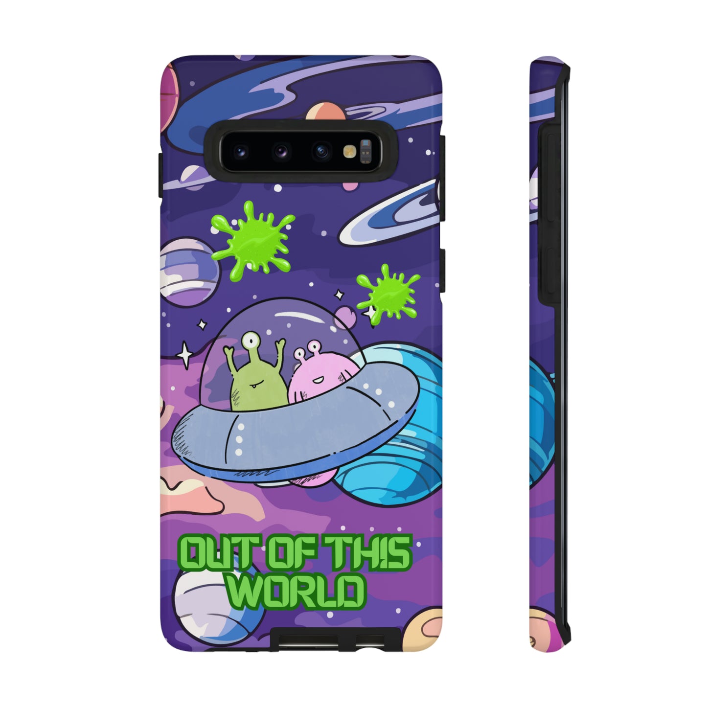 Alien Space protective phone case