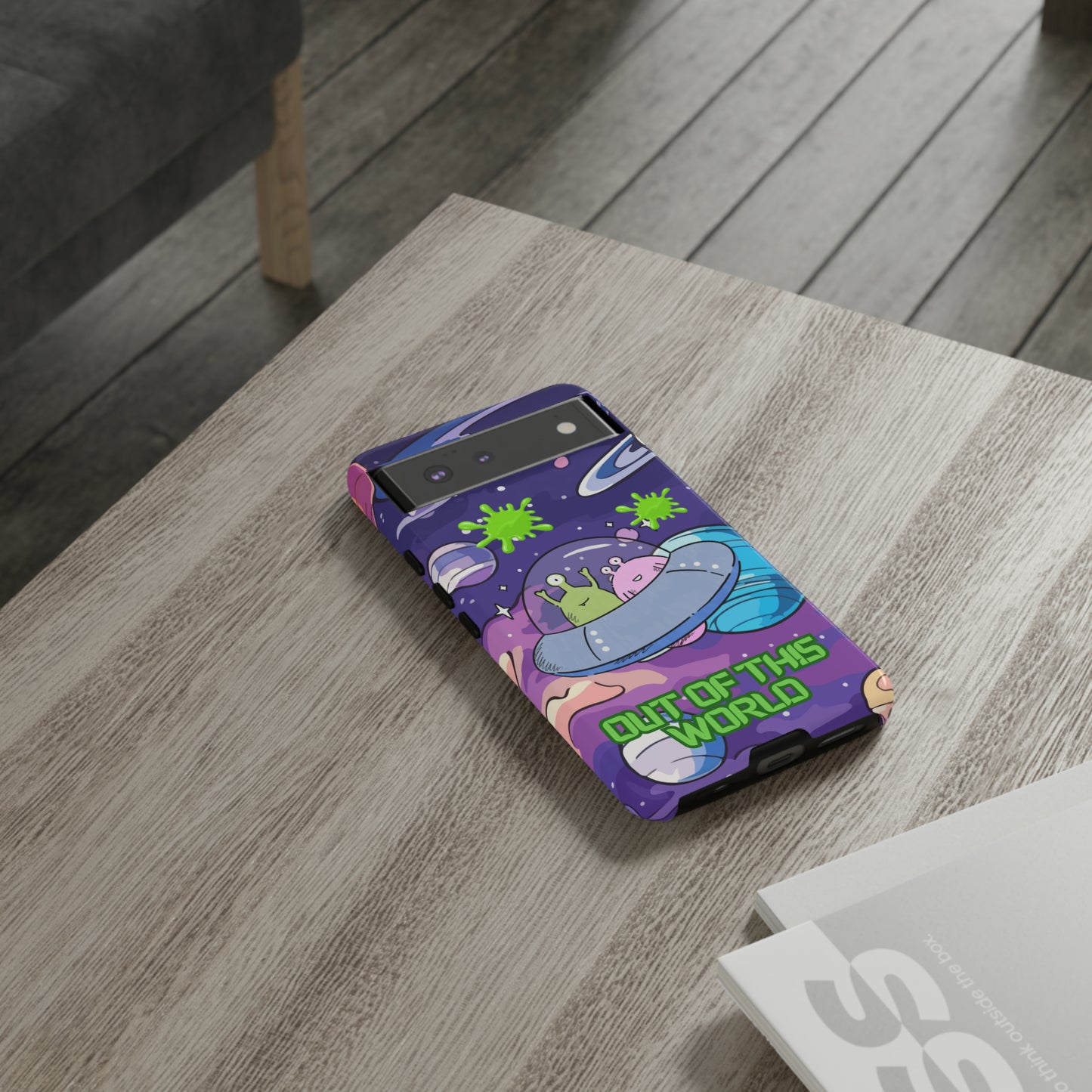 Alien Space protective phone case