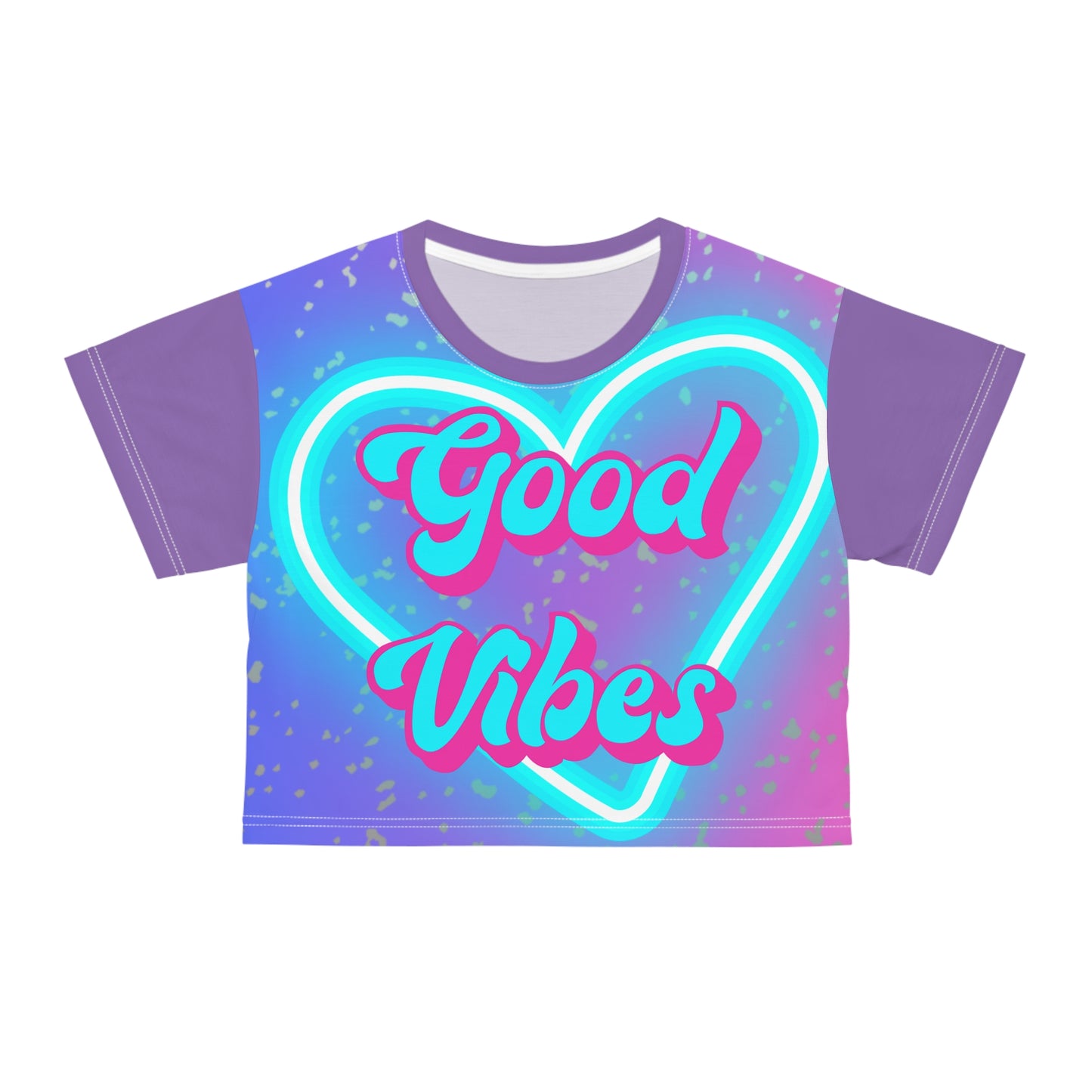 Good Vibes Crop Tee