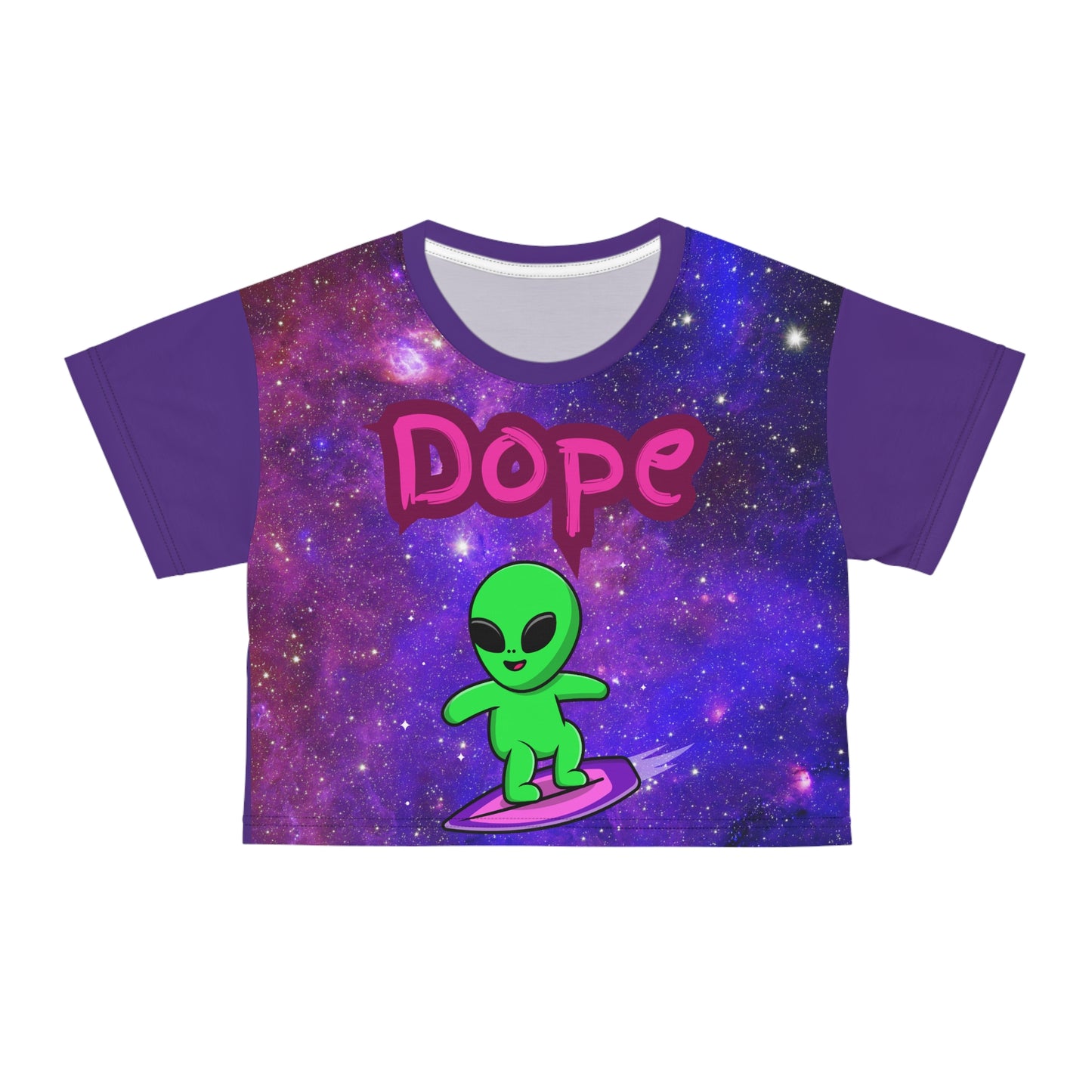 Dope Alien Crop Top