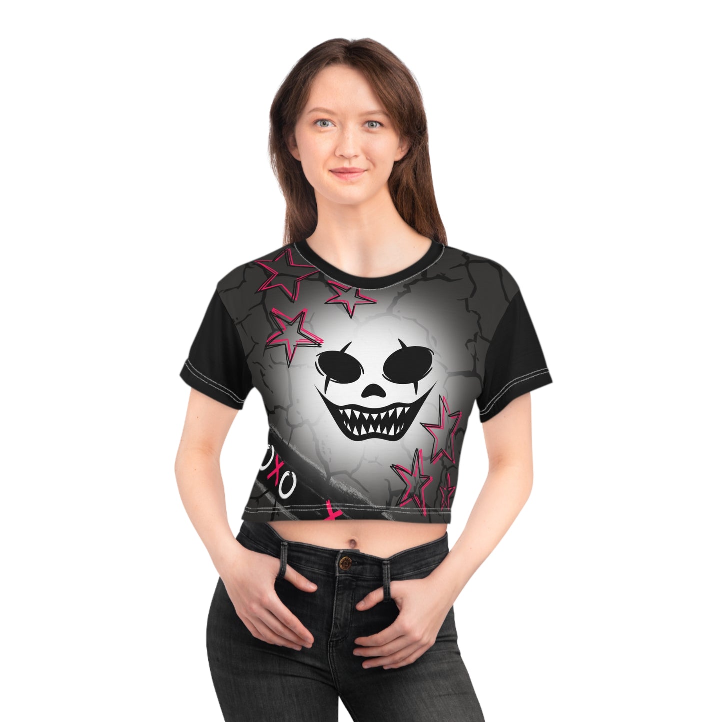 Creepy clown girl