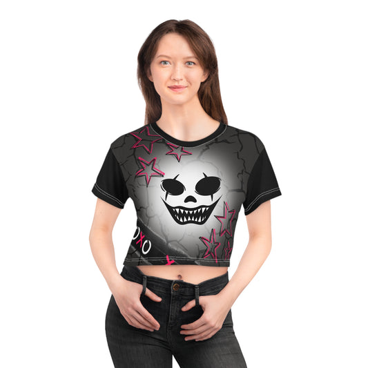 Creepy clown girl