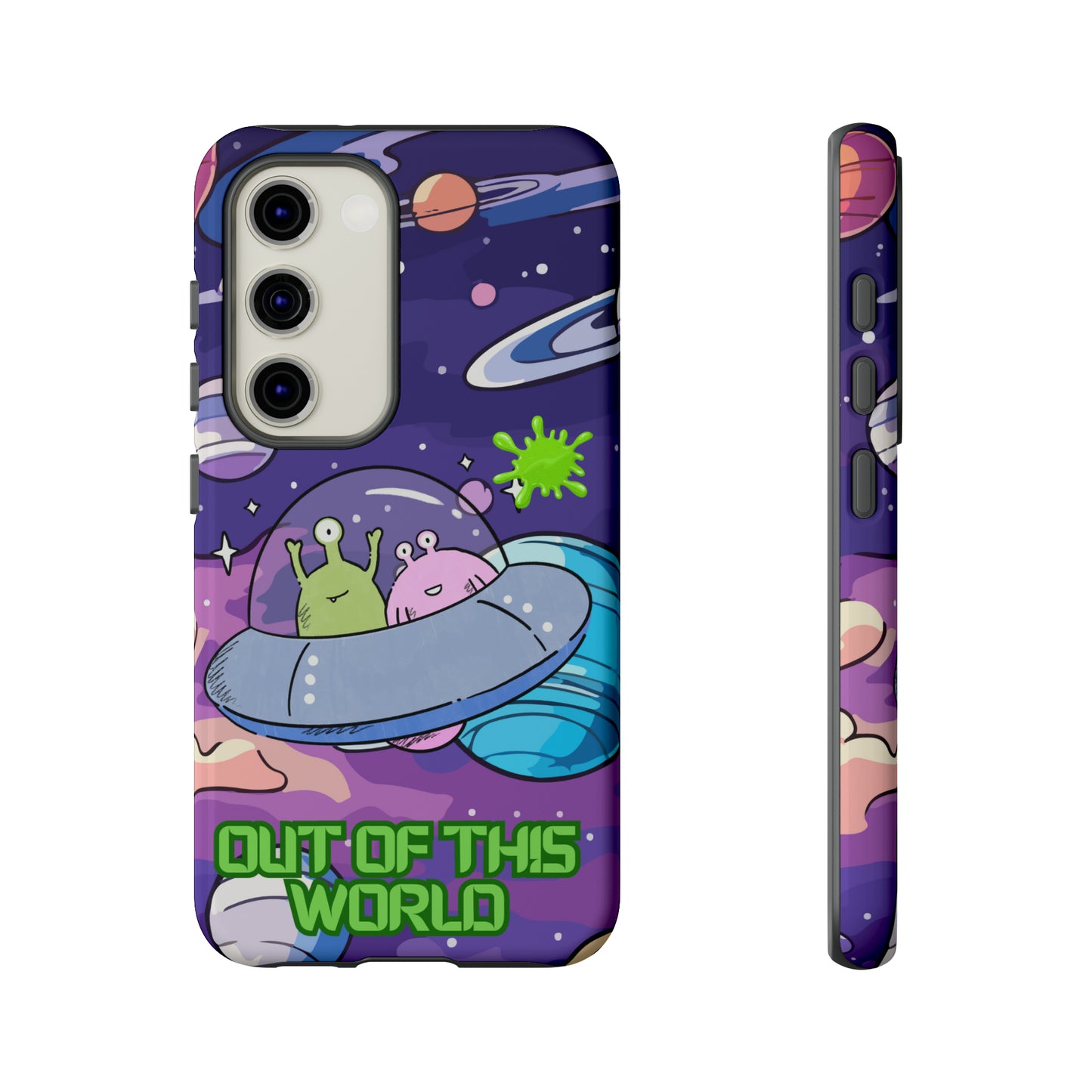 Alien Space protective phone case