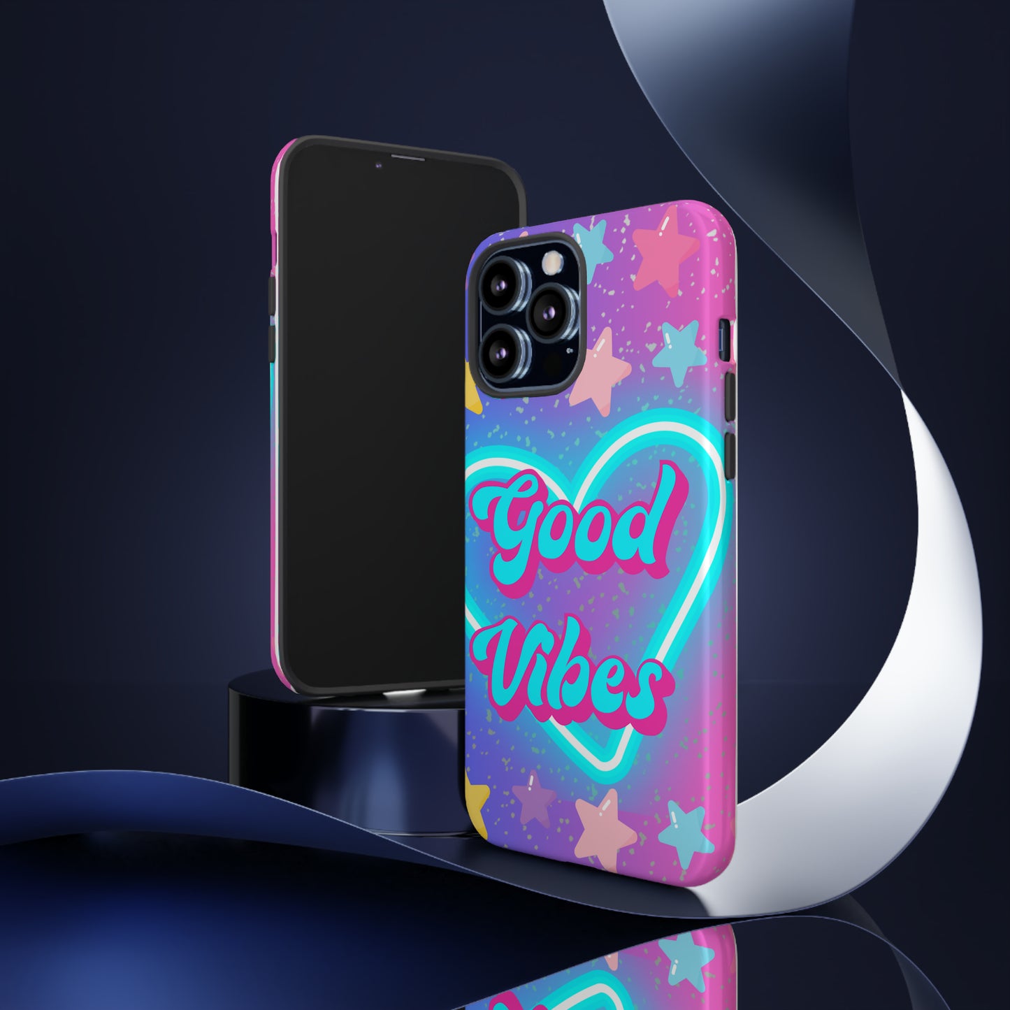 Good vibes girly phone case